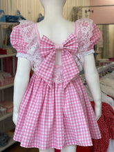 Load image into Gallery viewer, The Easter Picnic Bow Back Dress