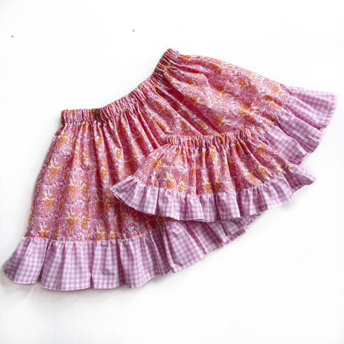 Mama and mini twirly skirt