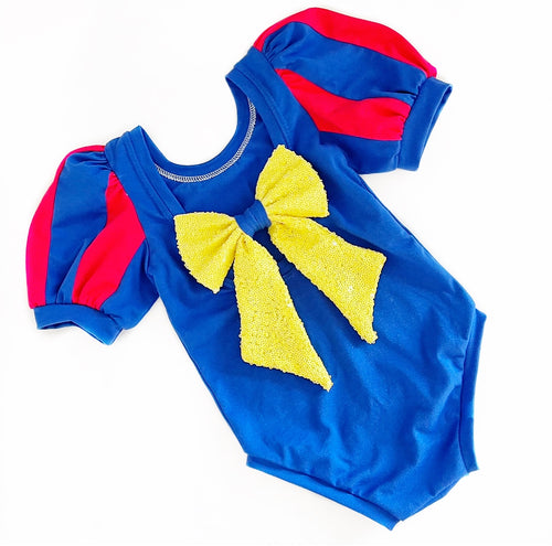 Poison apple bow back bodysuit