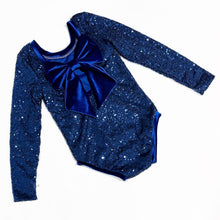 Load image into Gallery viewer, Royal Princess sequin Bow Back Bodysuit
