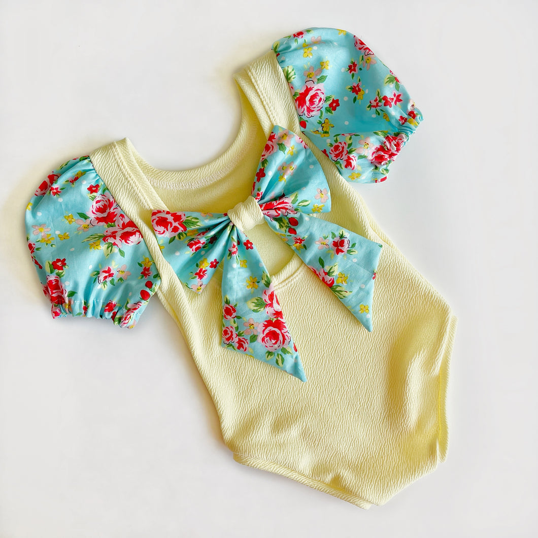 The perfect picnic bow back bodysuit