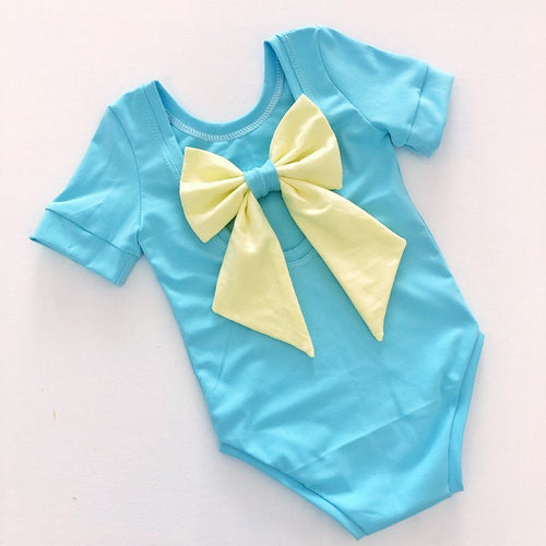 Little duck bow back bodysuit