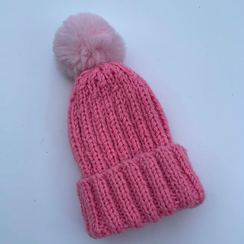 Hand knitted hat 6-12m