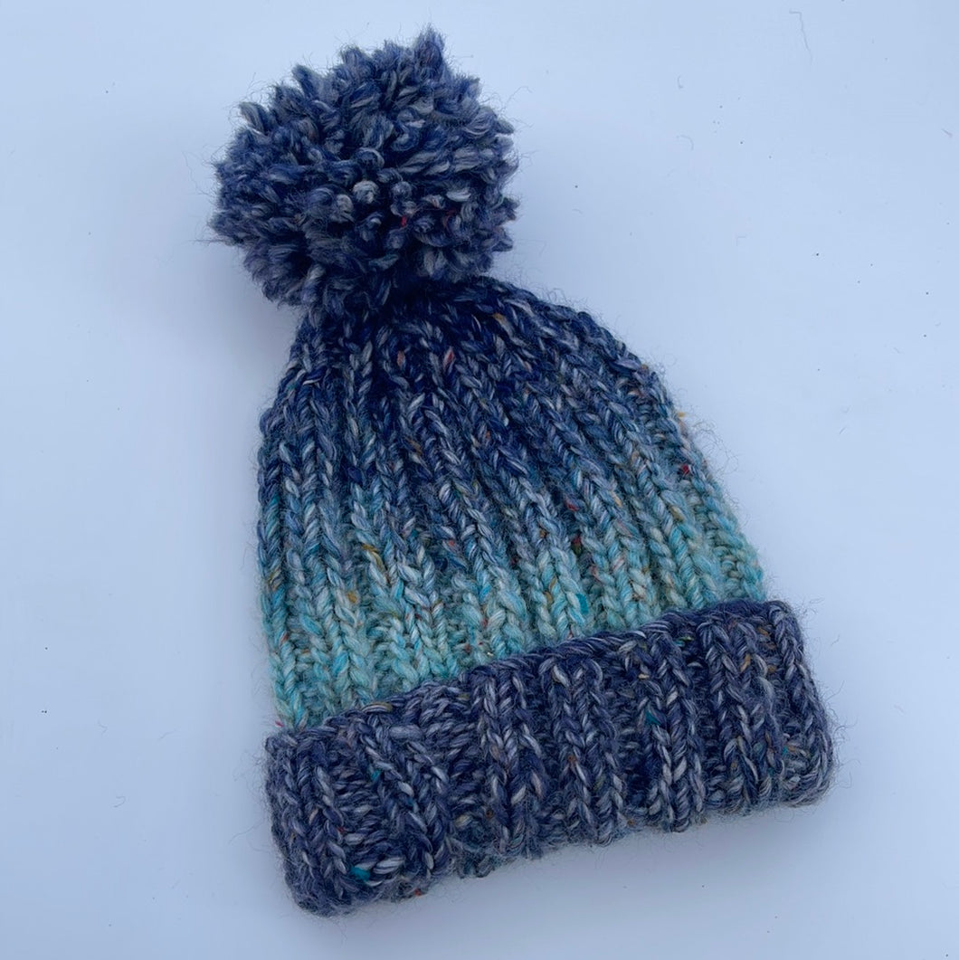 Hand knitted hat 4-5yrs