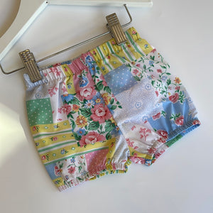3-6m patchwork bloomers