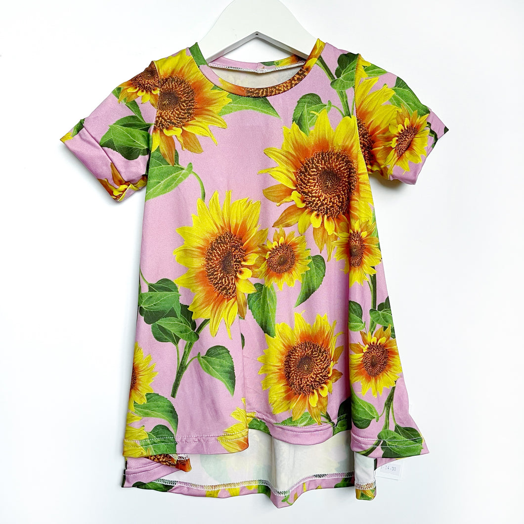 Sunny Sunflower swing dress