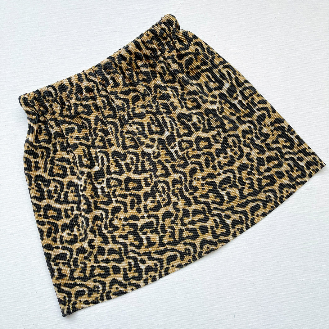 Gold Leopard Mama and Mini skirt
