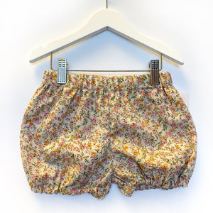 Mustard Floral Bloomers