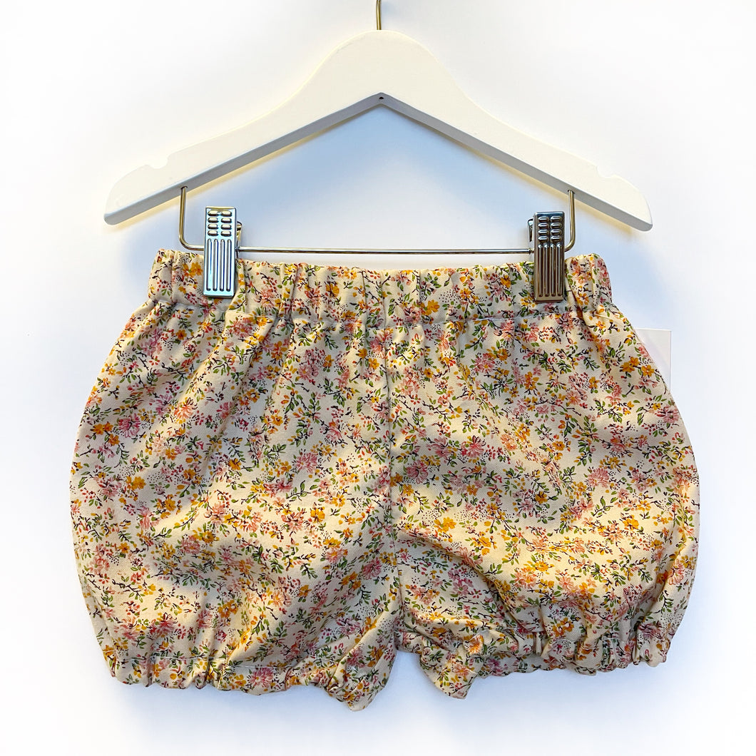 Mustard Floral Bloomers