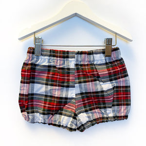 White Tartan bloomers