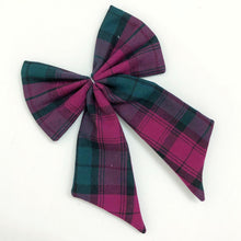 Load image into Gallery viewer, Tartan Deluxe Interchangeable Bow