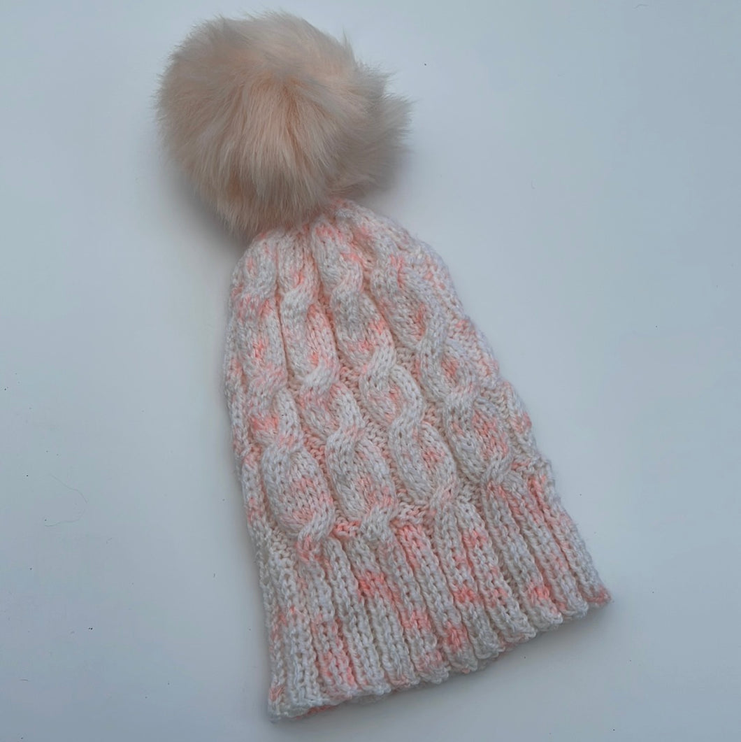 Hand knitted hat 5-7yrs