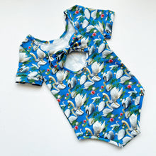 Load image into Gallery viewer, Swanning Along Bow Back Bodysuit