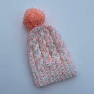Hand knitted hat 2-3yrs