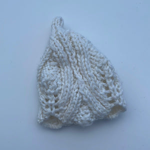 Hand knitted hat premature
