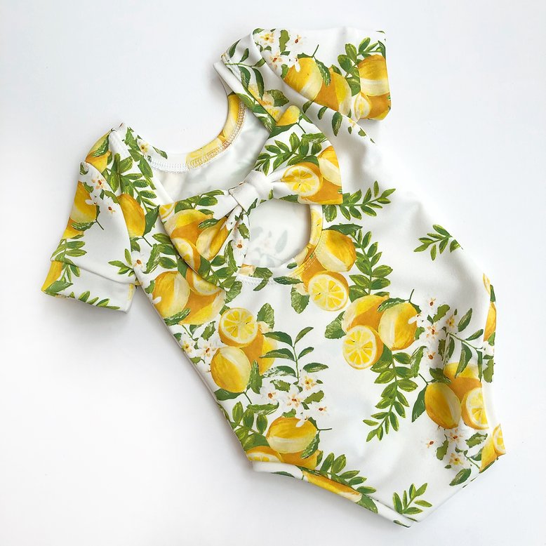 Lemonade Bow Back Bodysuit