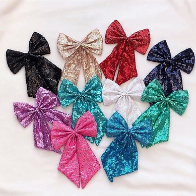 Deluxe Sequin Interchangeable bows