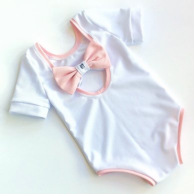 Unicorn Personalised Bow Back Bodysuit and Dress